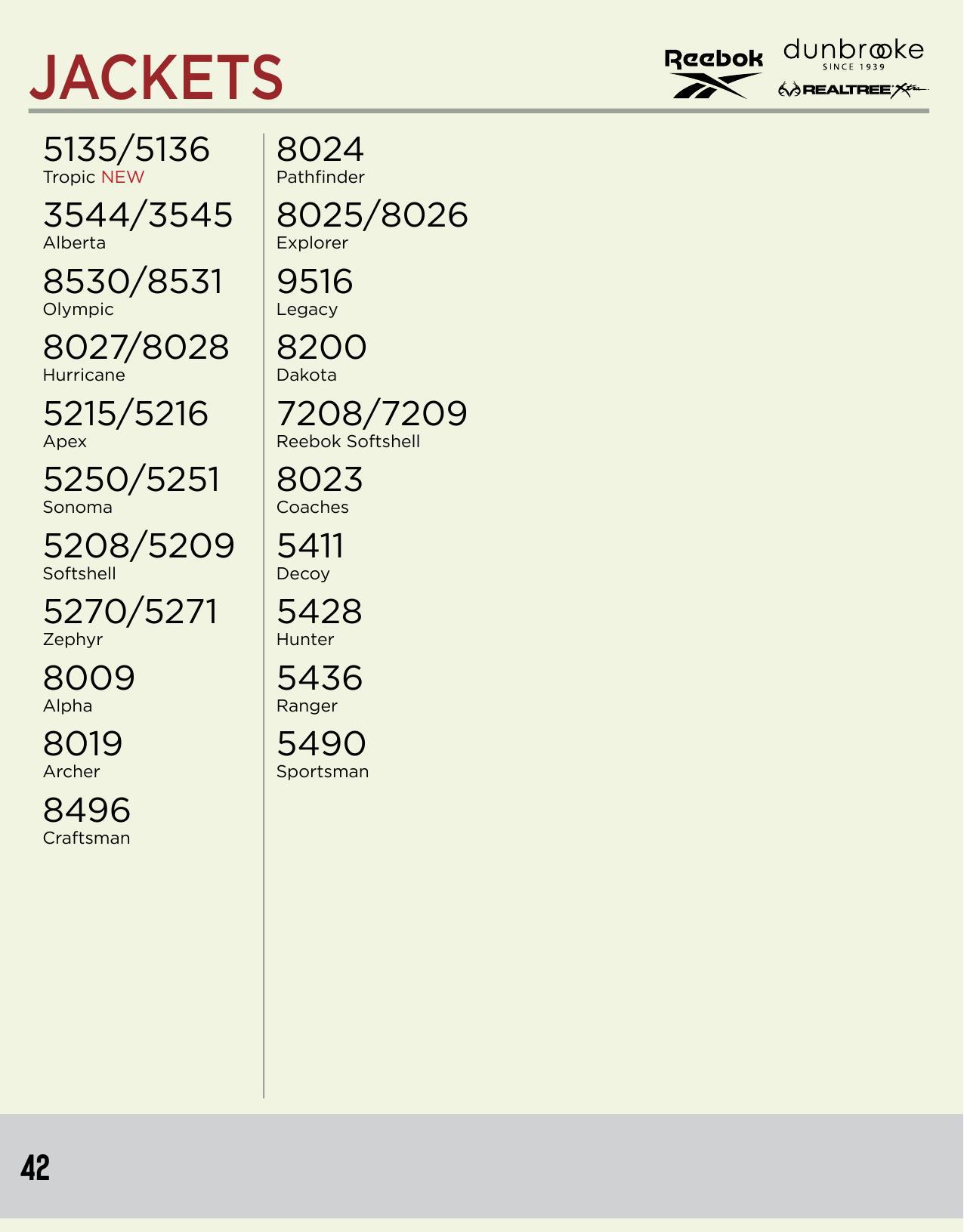 Dunbrooke 2026 Full Line Catalog