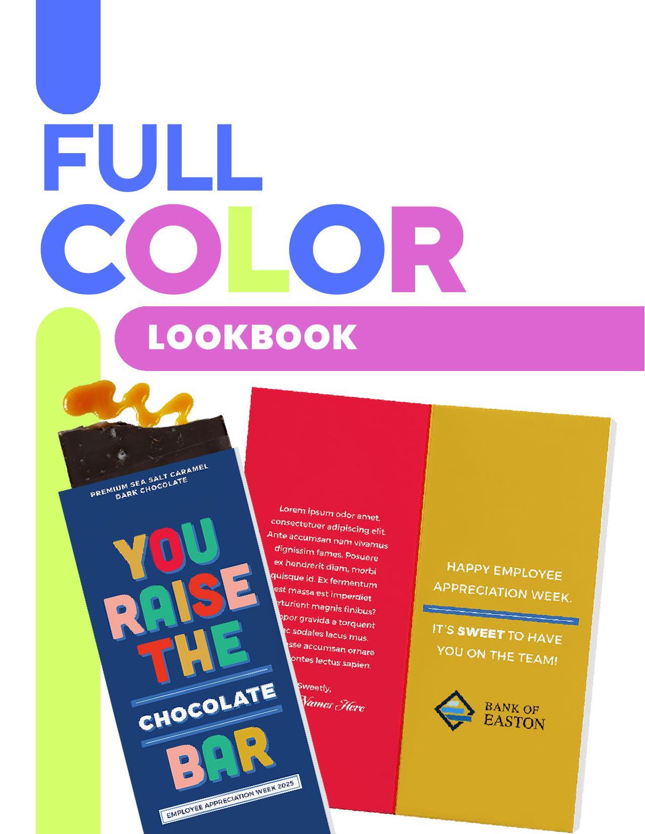 Full Color Lookbook - Unbranded