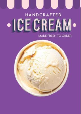 Handcrafted, Small-Batch Ice Cream made fresh to order!