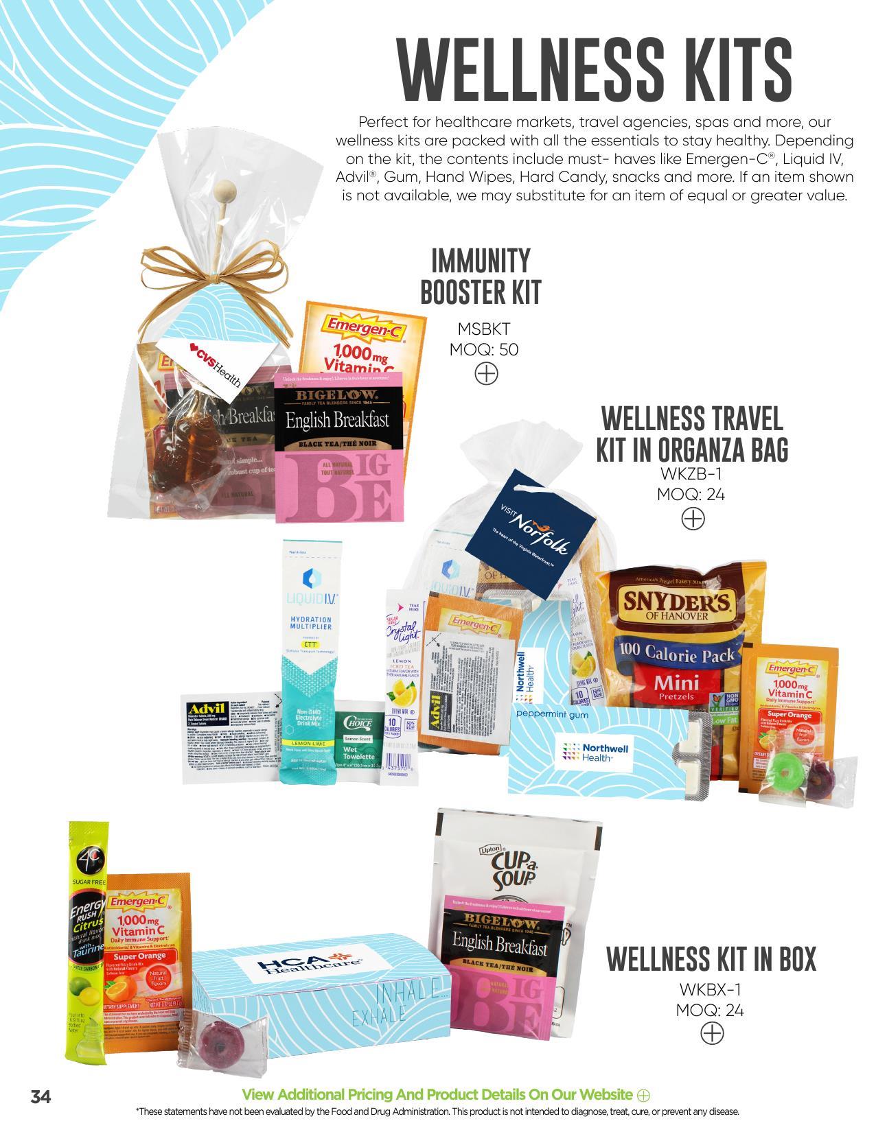 Offering healthy trail mixes and healthy snack alternatives!
