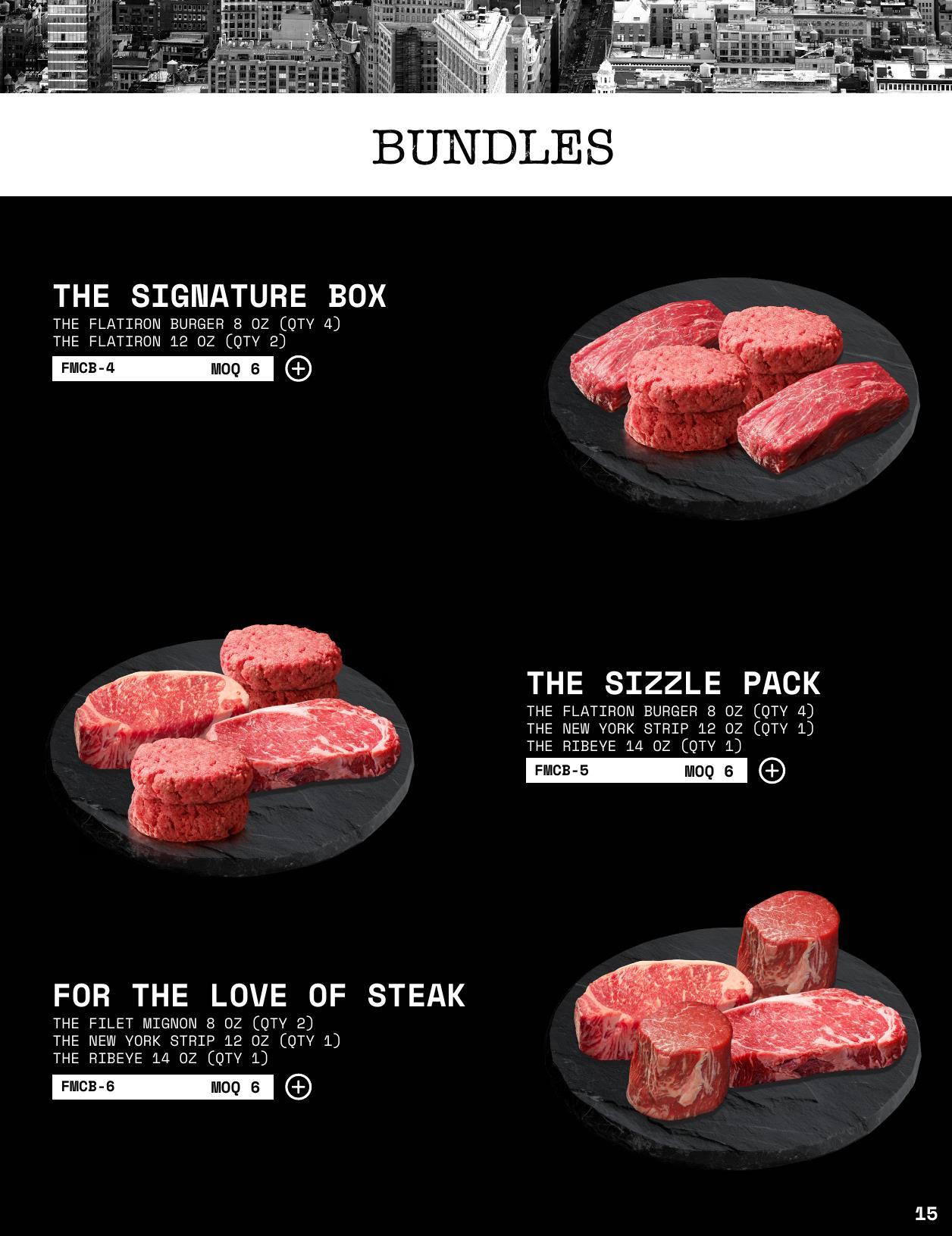 Flatiron Meat Company Catalog
