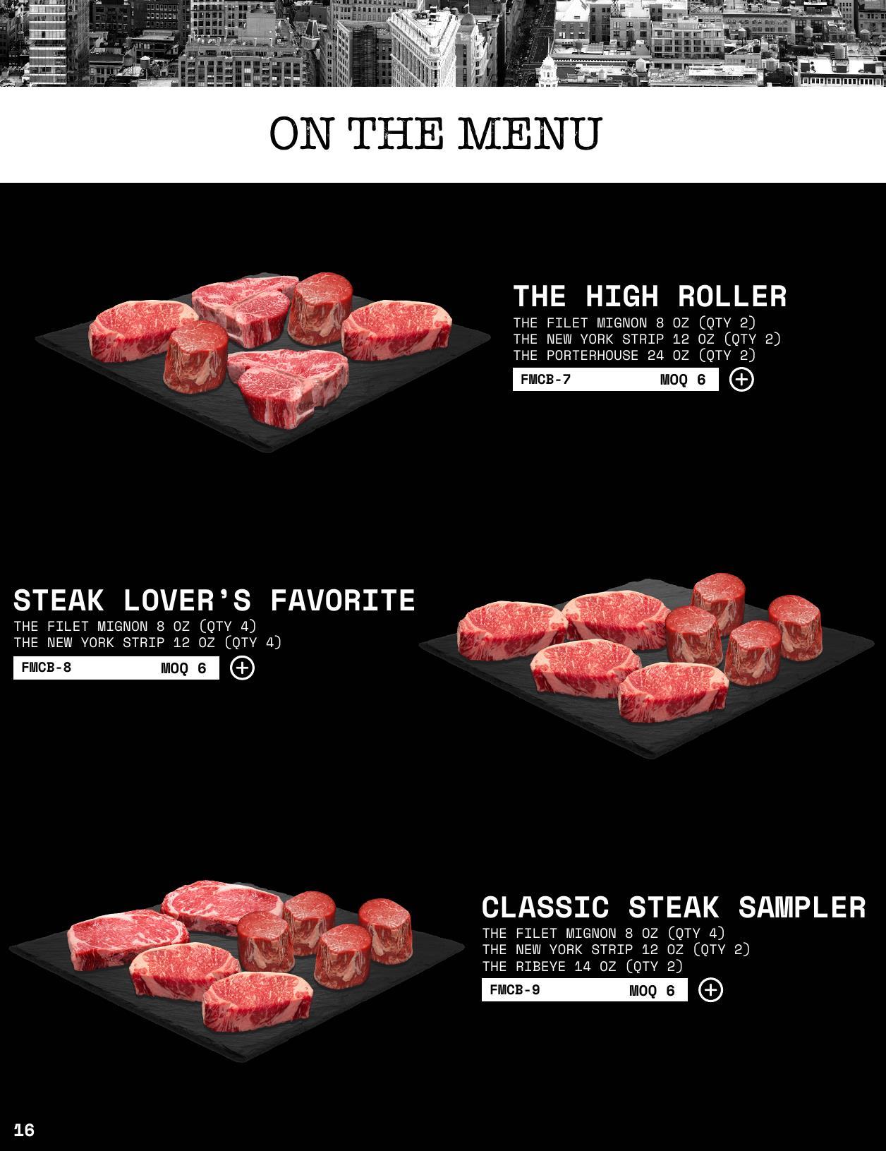 Flatiron Meat Company Catalog