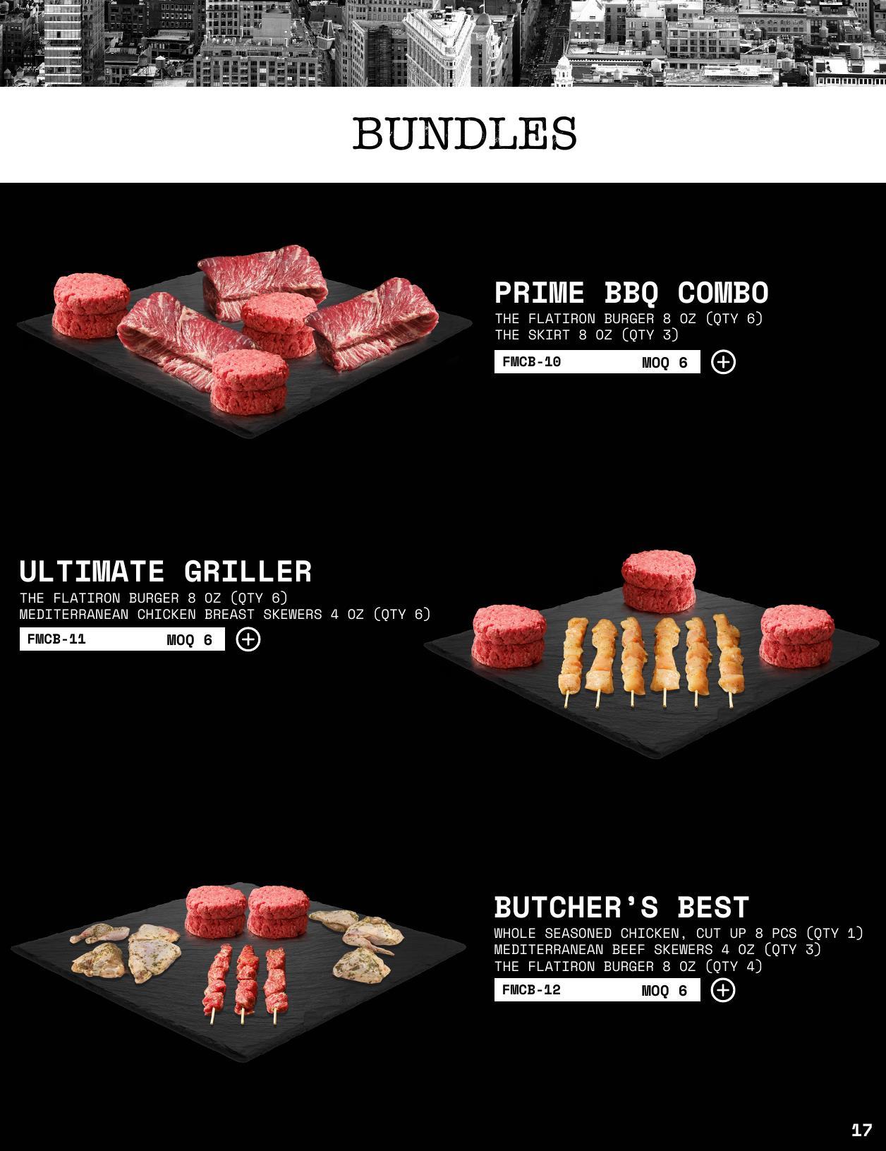 Flatiron Meat Company Catalog