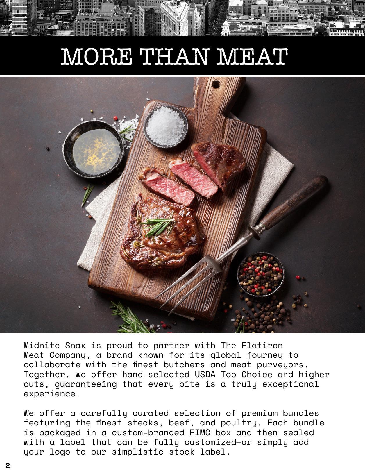 Flatiron Meat Company Catalog