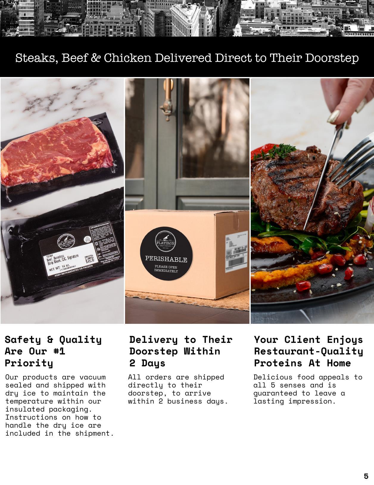 Flatiron Meat Company Catalog