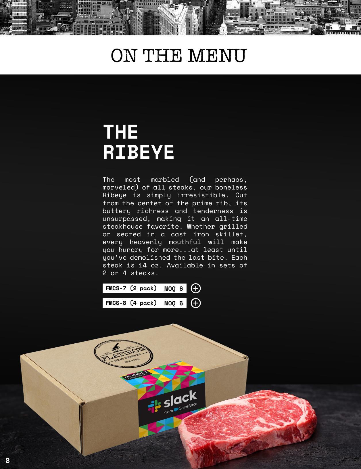 Flatiron Meat Company Catalog