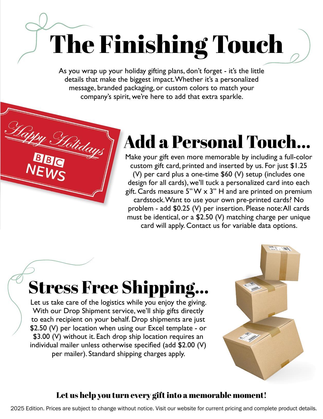 Sweet Traditions...a collection of favorite holiday gifts!