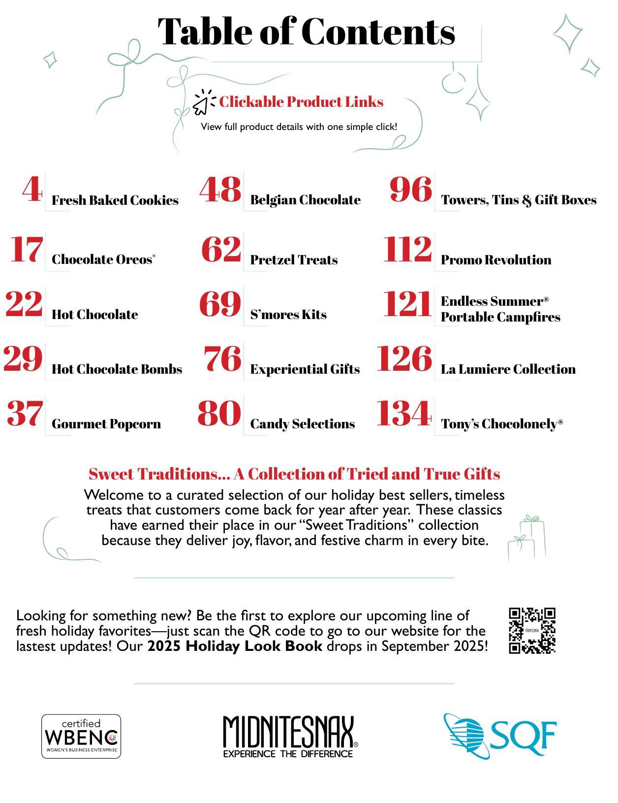 Sweet Traditions...a collection of favorite holiday gifts!