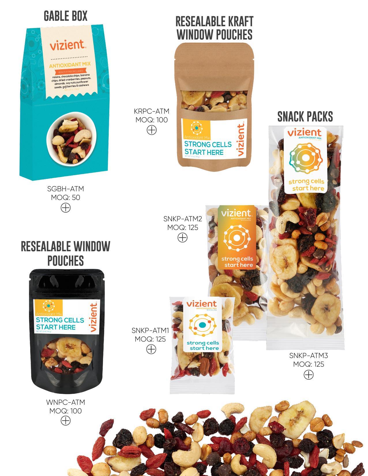 Healthy snack alternatives from trail mixes to bars