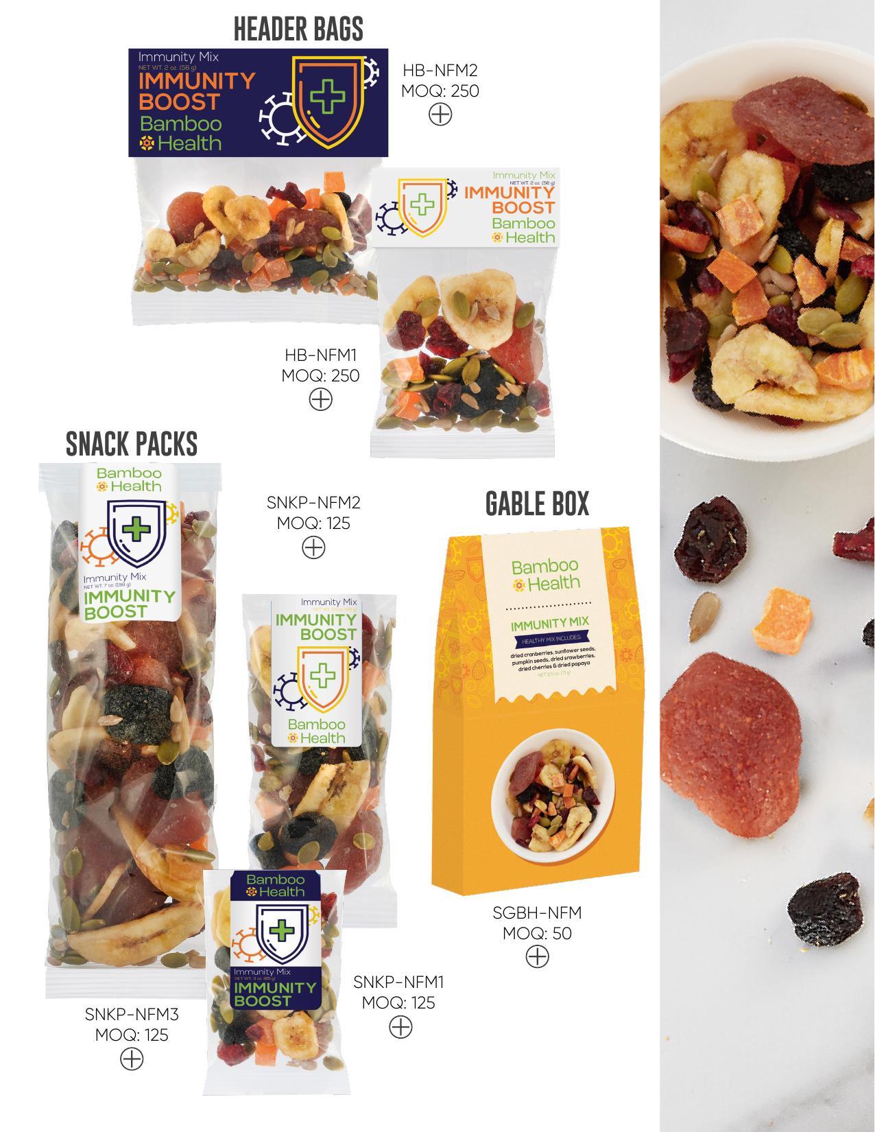 Healthy snack alternatives from trail mixes to bars