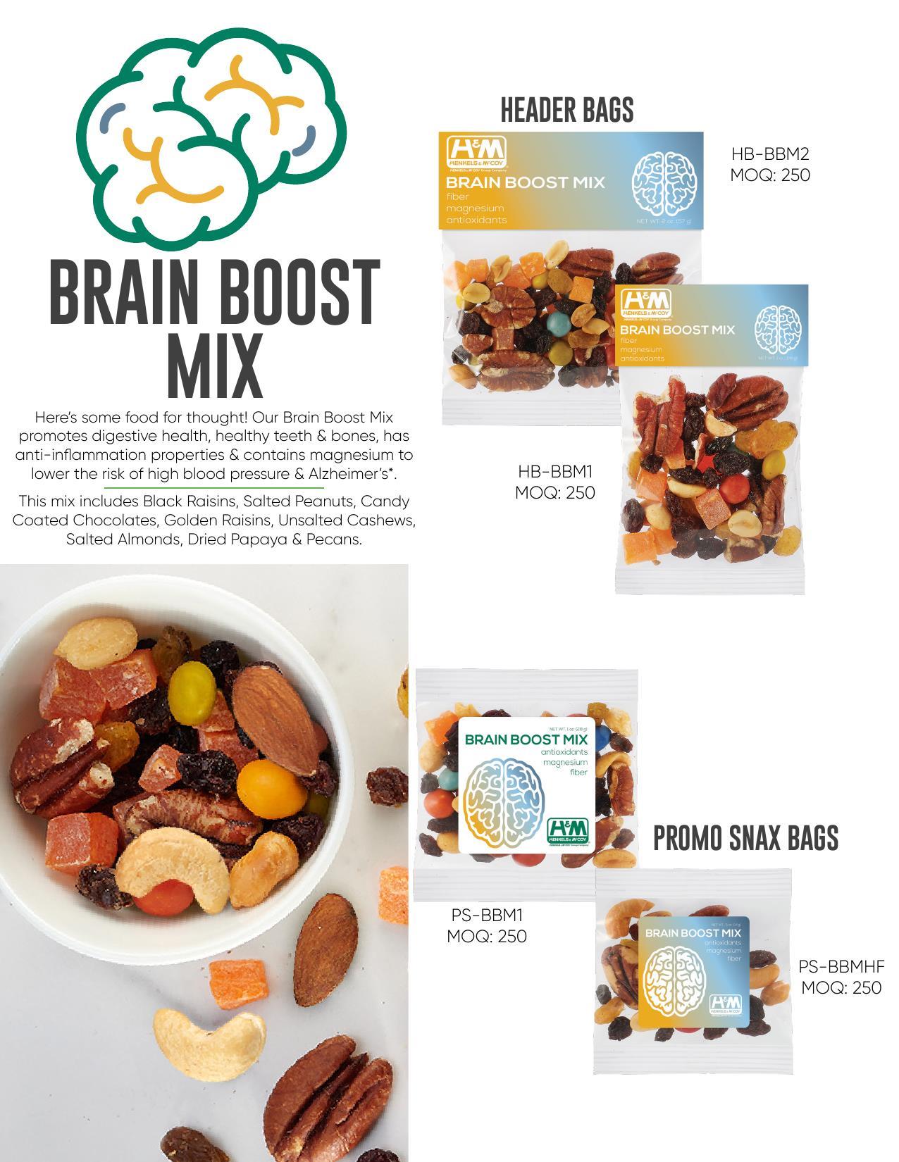 Healthy snack alternatives from trail mixes to bars