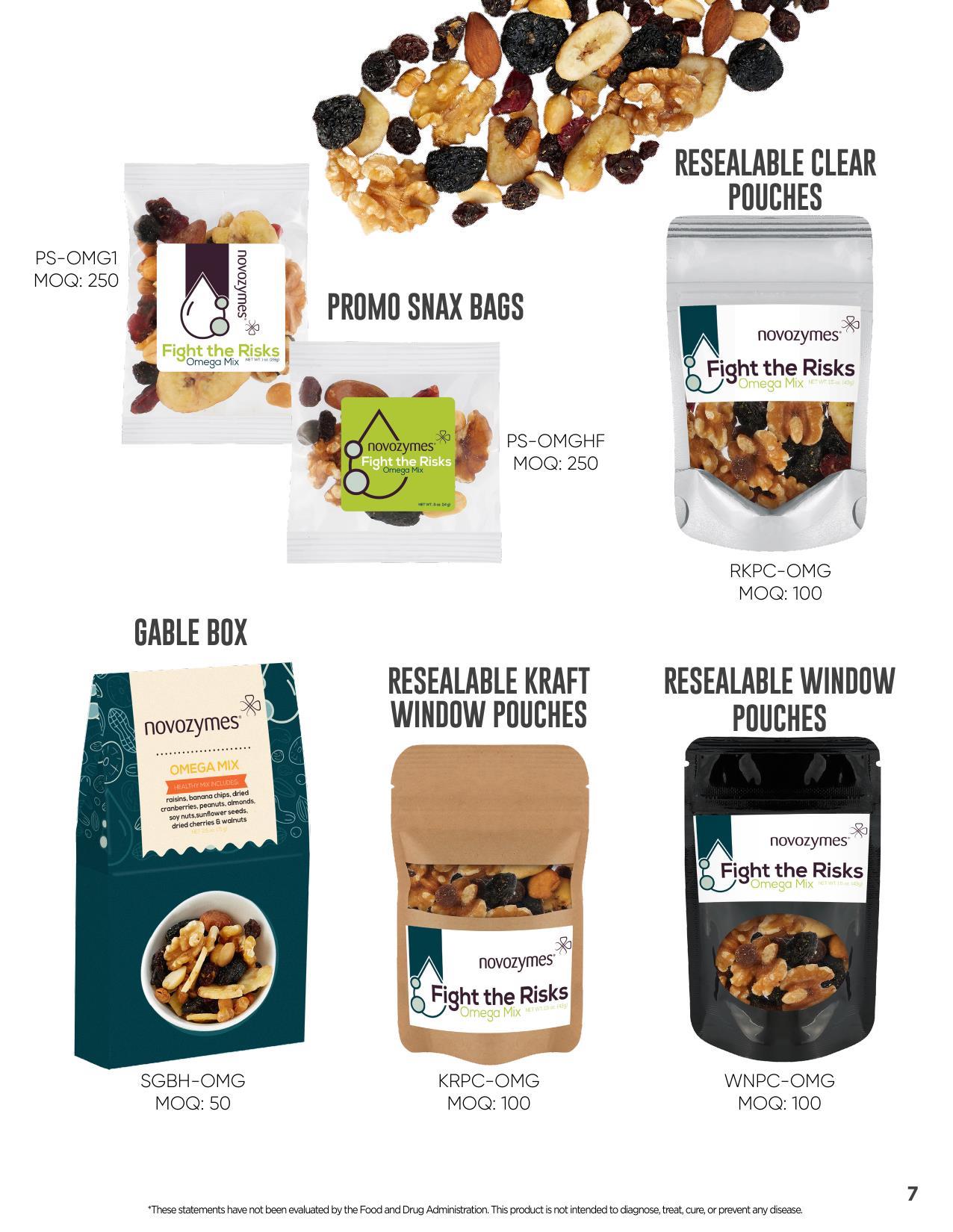 Healthy snack alternatives from trail mixes to bars