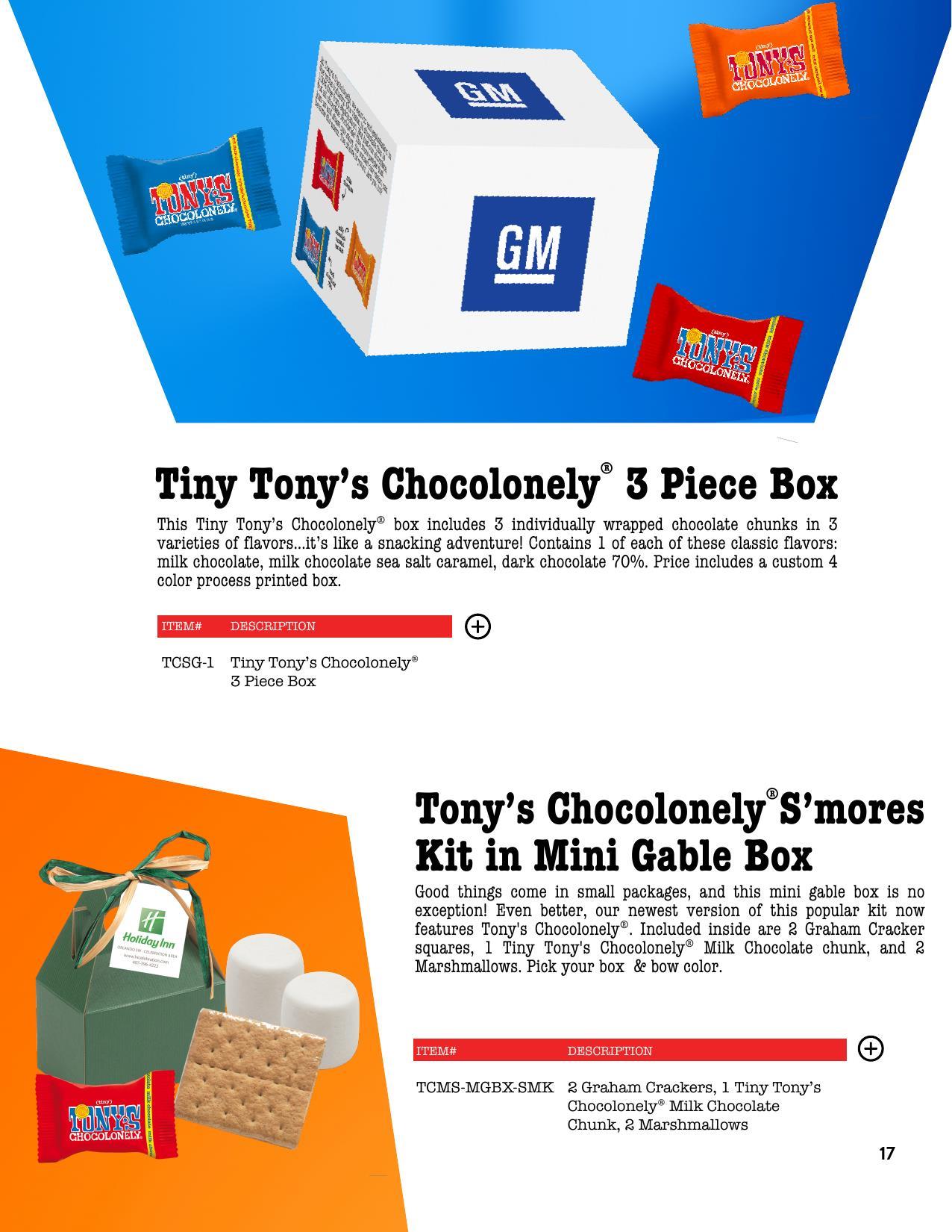 Tony's Chocolonely Gourmet Chocolate Bars