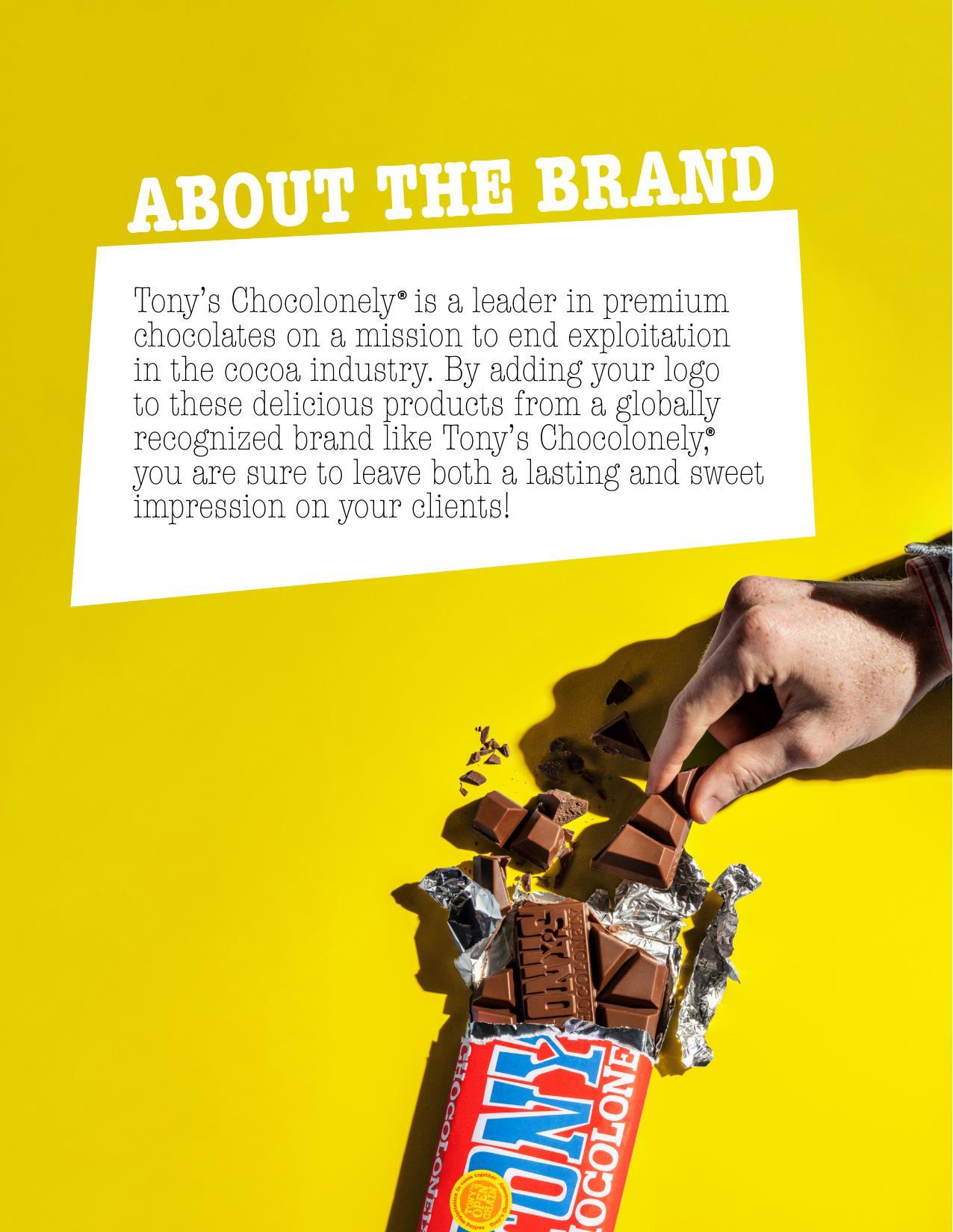Tony's Chocolonely Gourmet Chocolate Bars