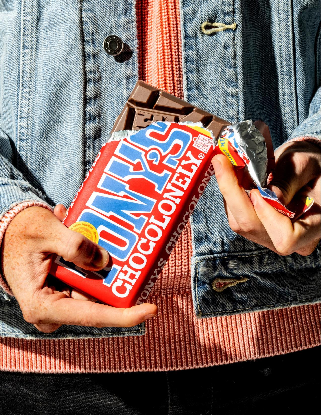 Tony's Chocolonely Gourmet Chocolate Bars
