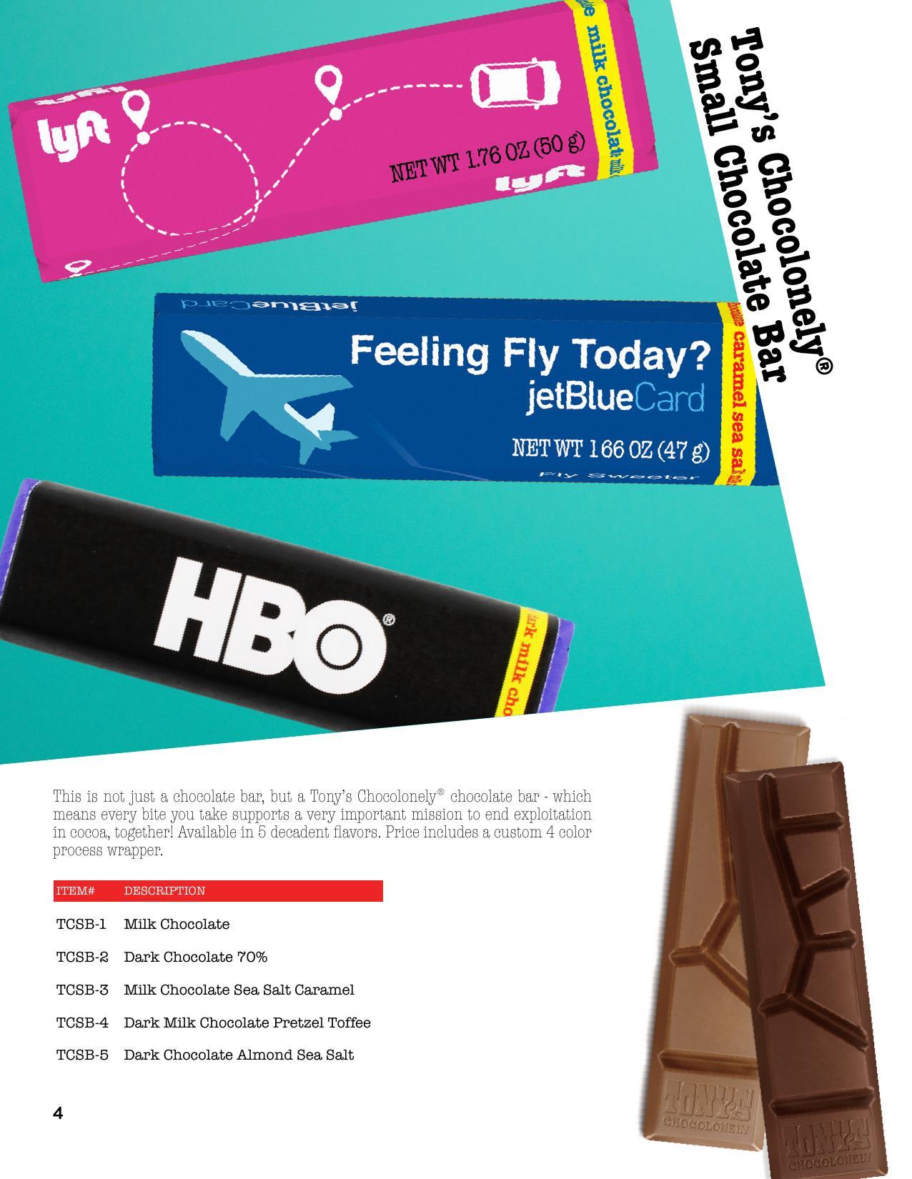 Tony's Chocolonely Gourmet Chocolate Bars