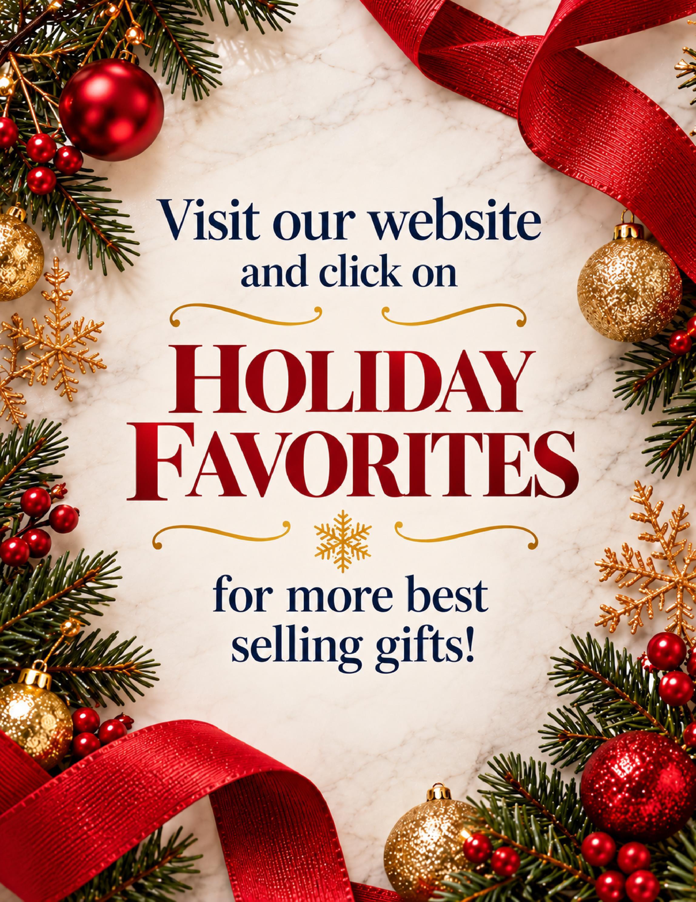 A collection of customer favorites!