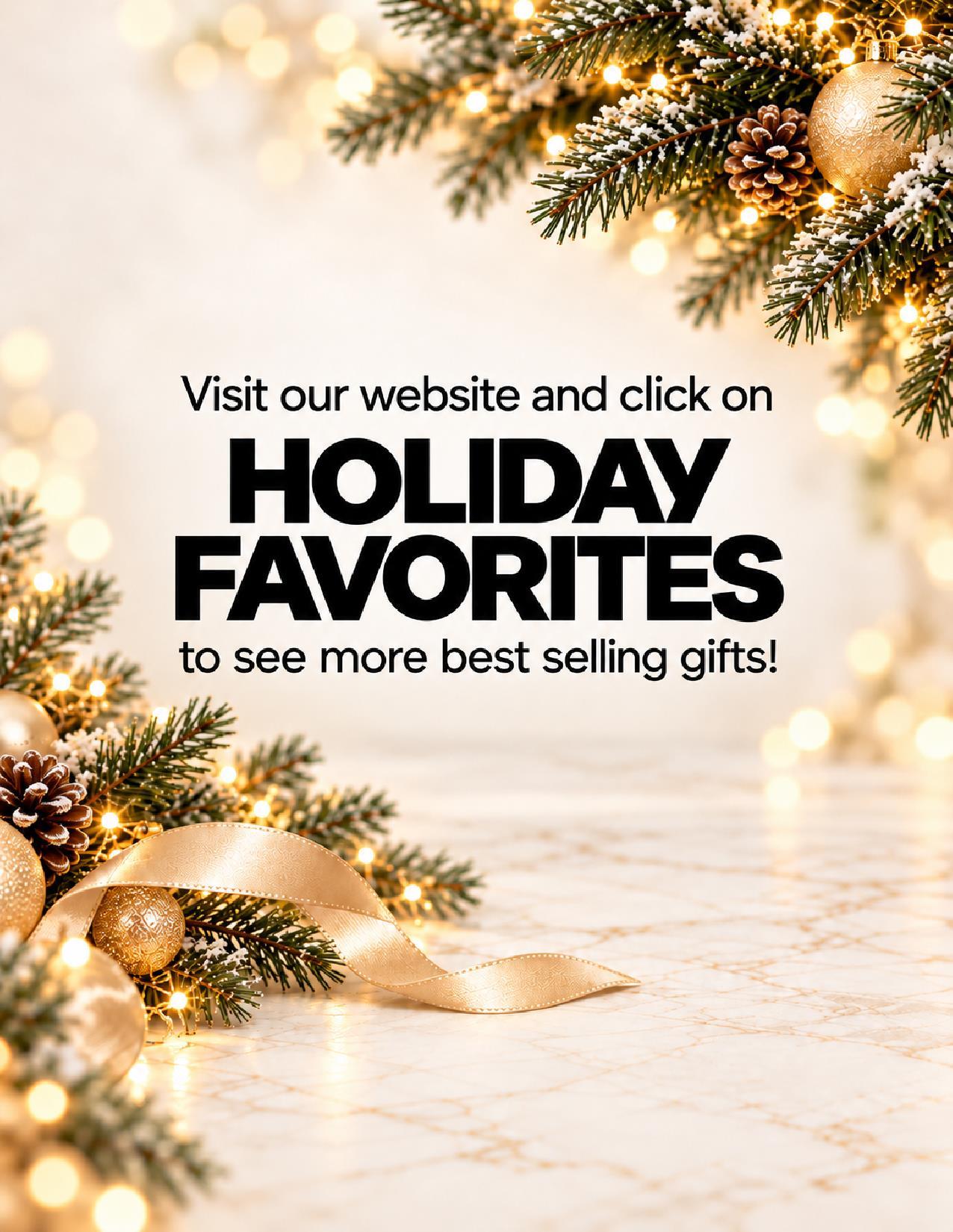 A collection of customer favorites!