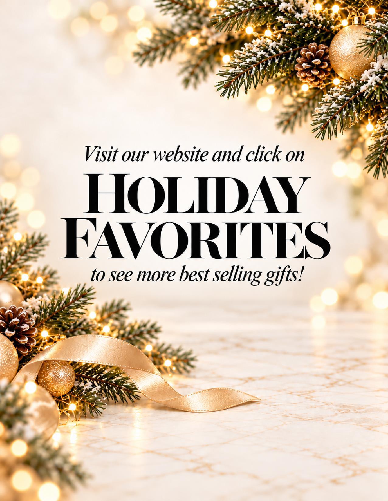 A collection of timeless gifts