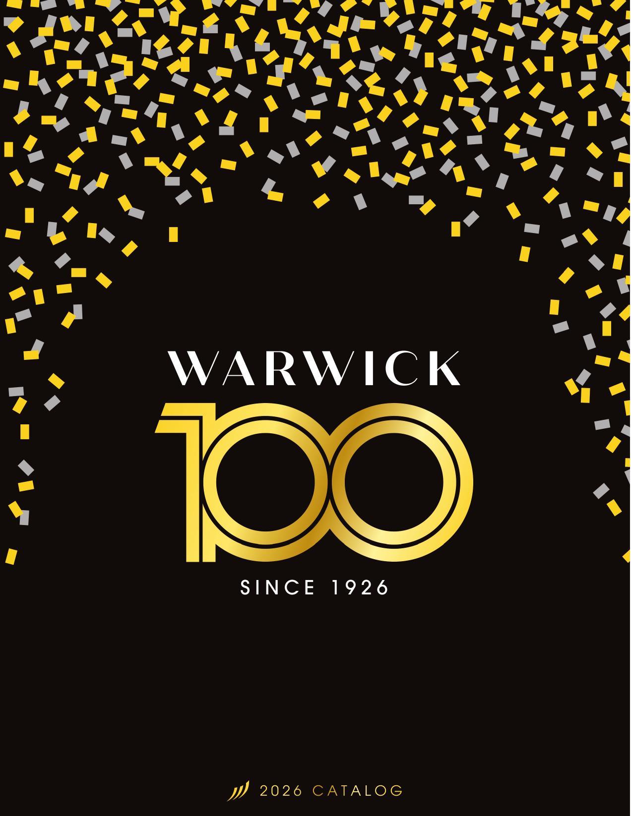 2026 Warwick Full Line Catalog