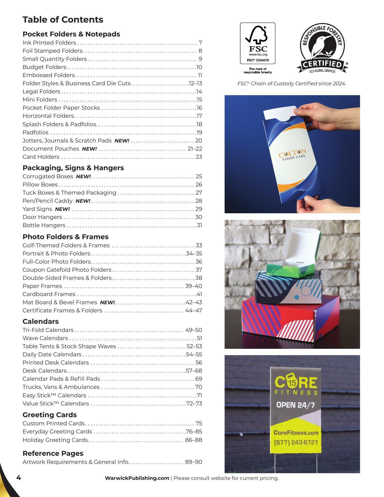 2026 Warwick Full Line Catalog