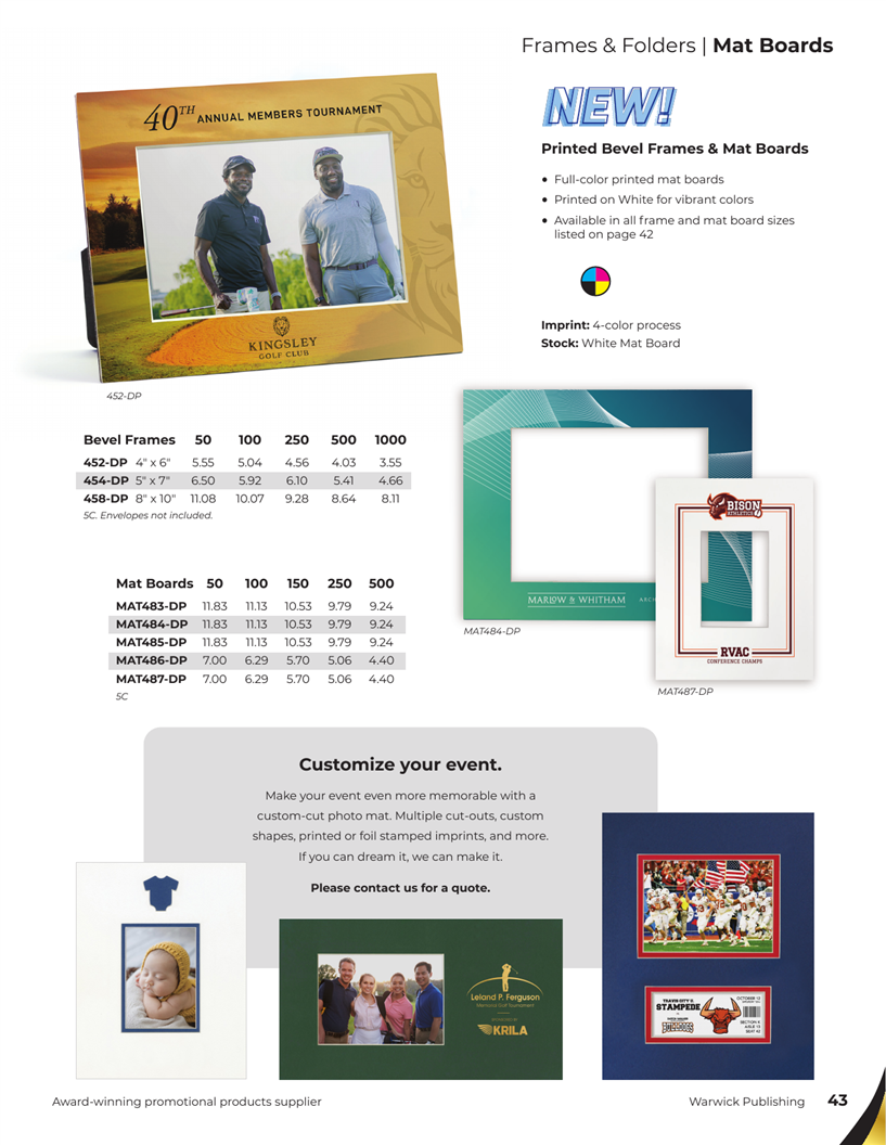 2026 Warwick Full Line Catalog