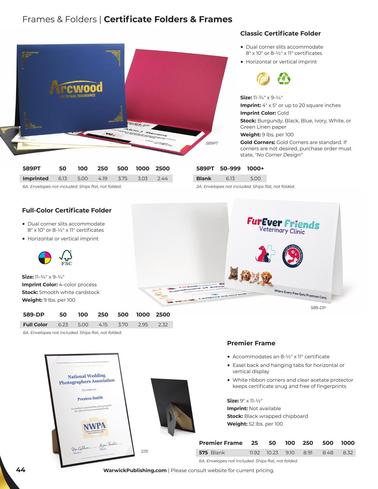 2026 Warwick Full Line Catalog