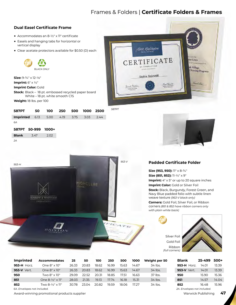 2026 Warwick Full Line Catalog