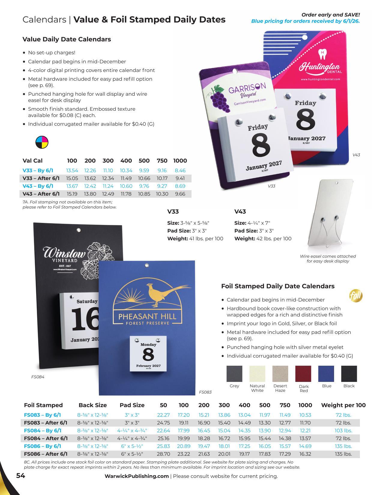 2026 Warwick Full Line Catalog