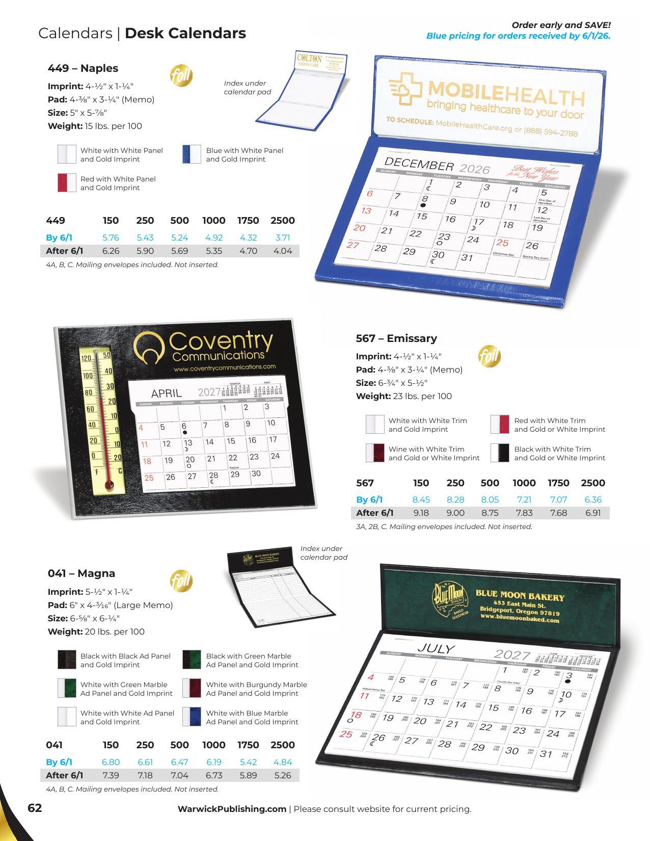2026 Warwick Full Line Catalog