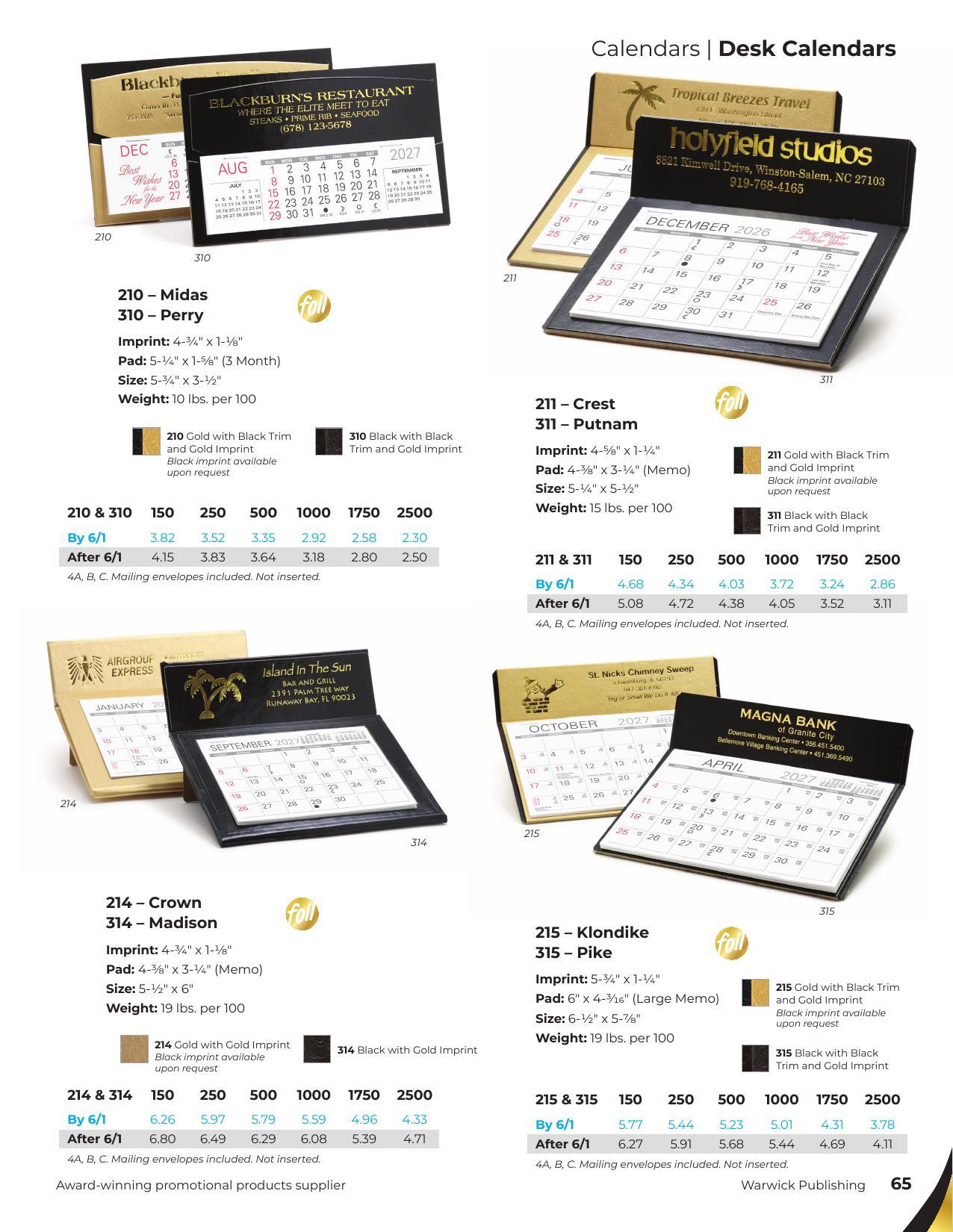 2026 Warwick Full Line Catalog