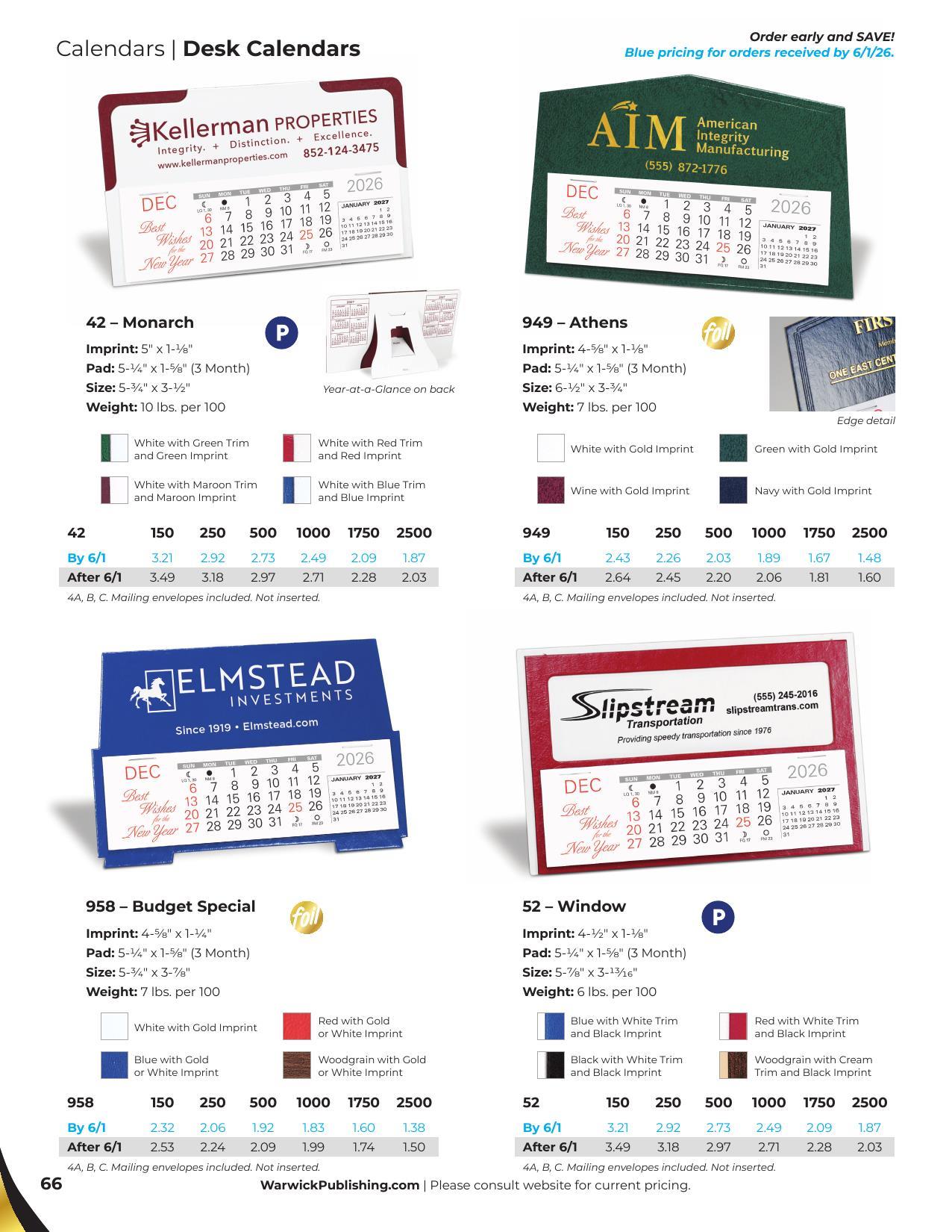 2026 Warwick Full Line Catalog