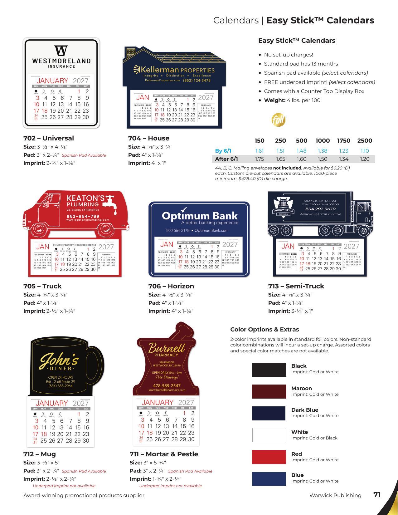 2026 Warwick Full Line Catalog