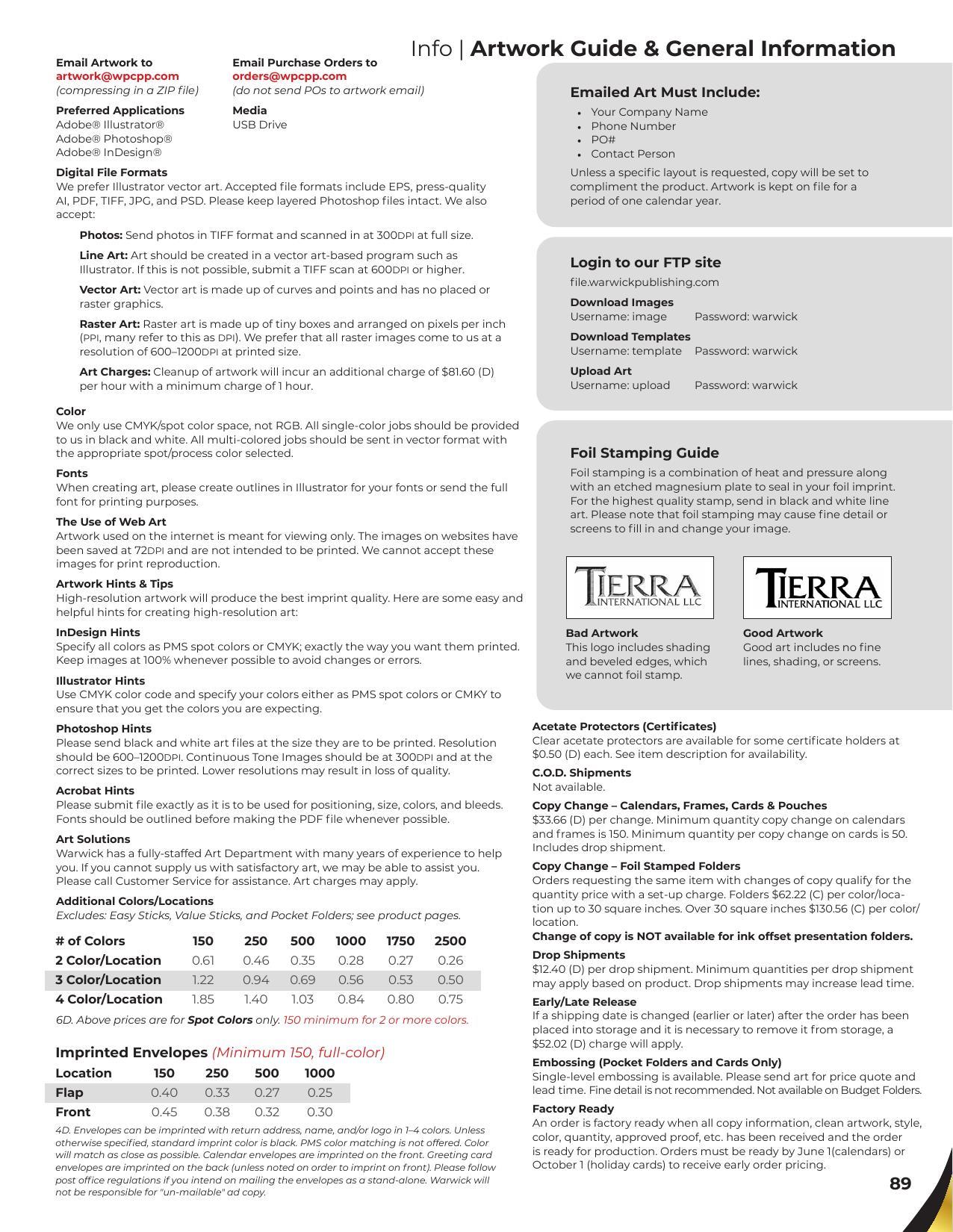 2026 Warwick Full Line Catalog