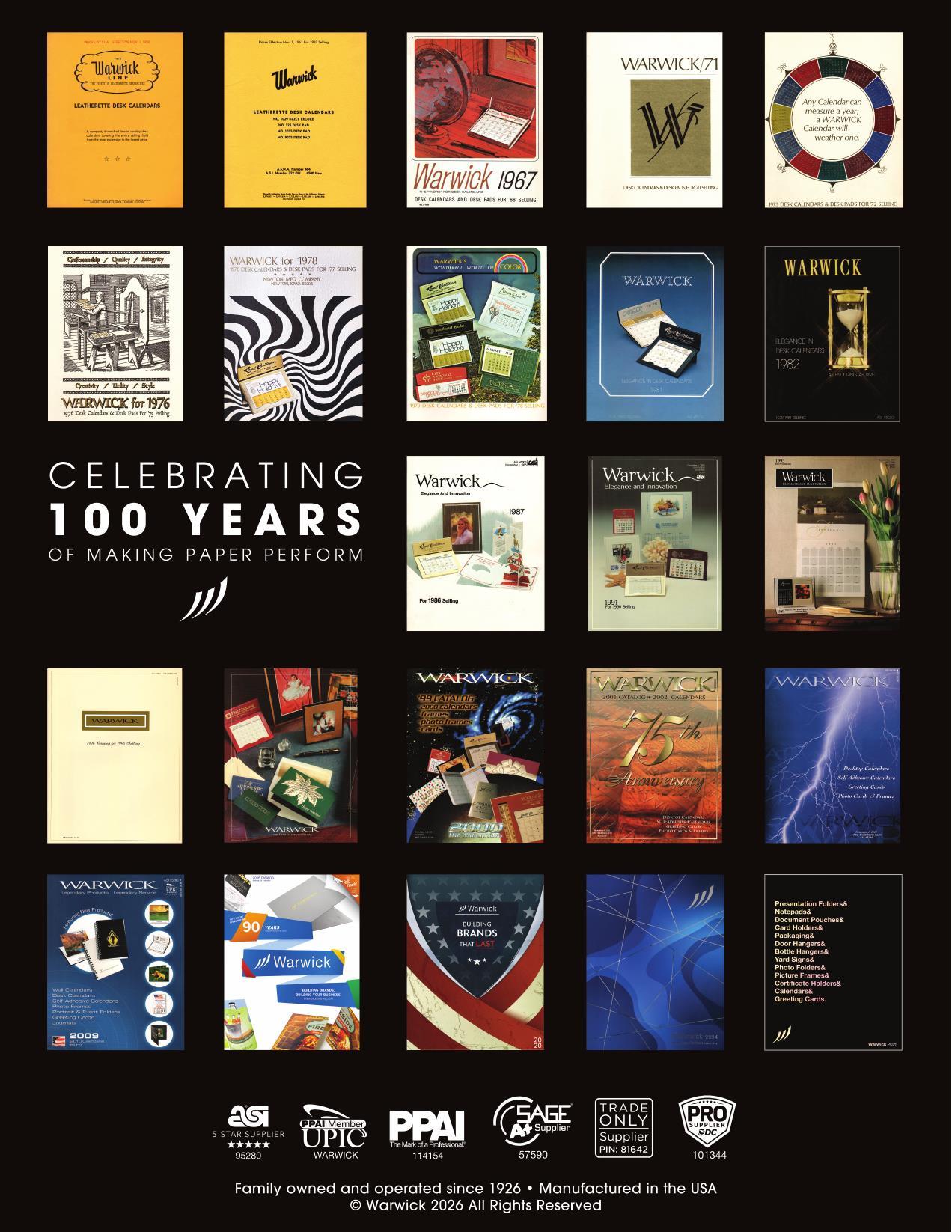 2026 Warwick Full Line Catalog