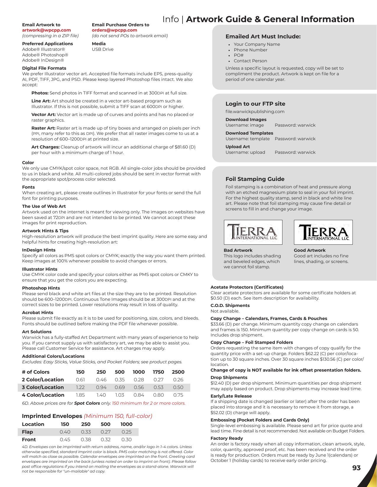 2026 Warwick Full Line Catalog