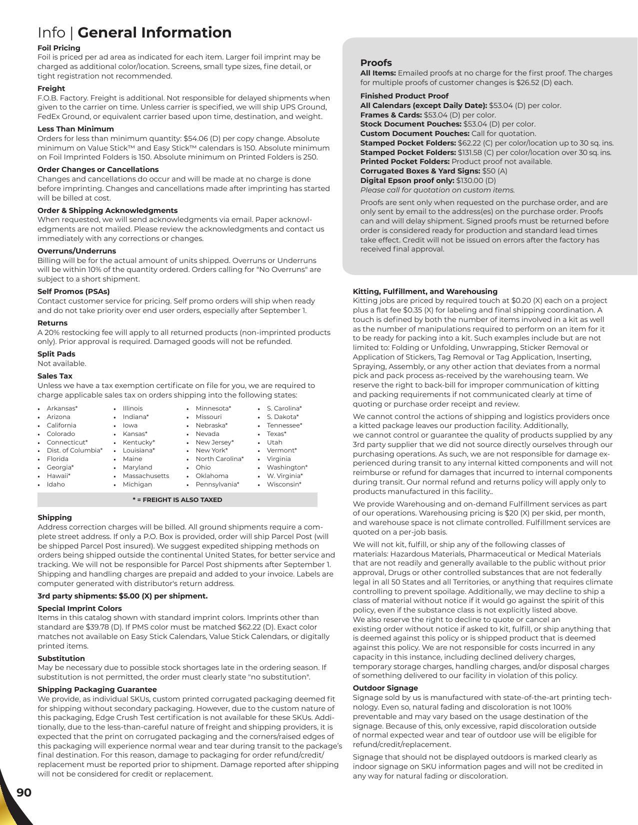 2026 Full Line Catalog Unbranded