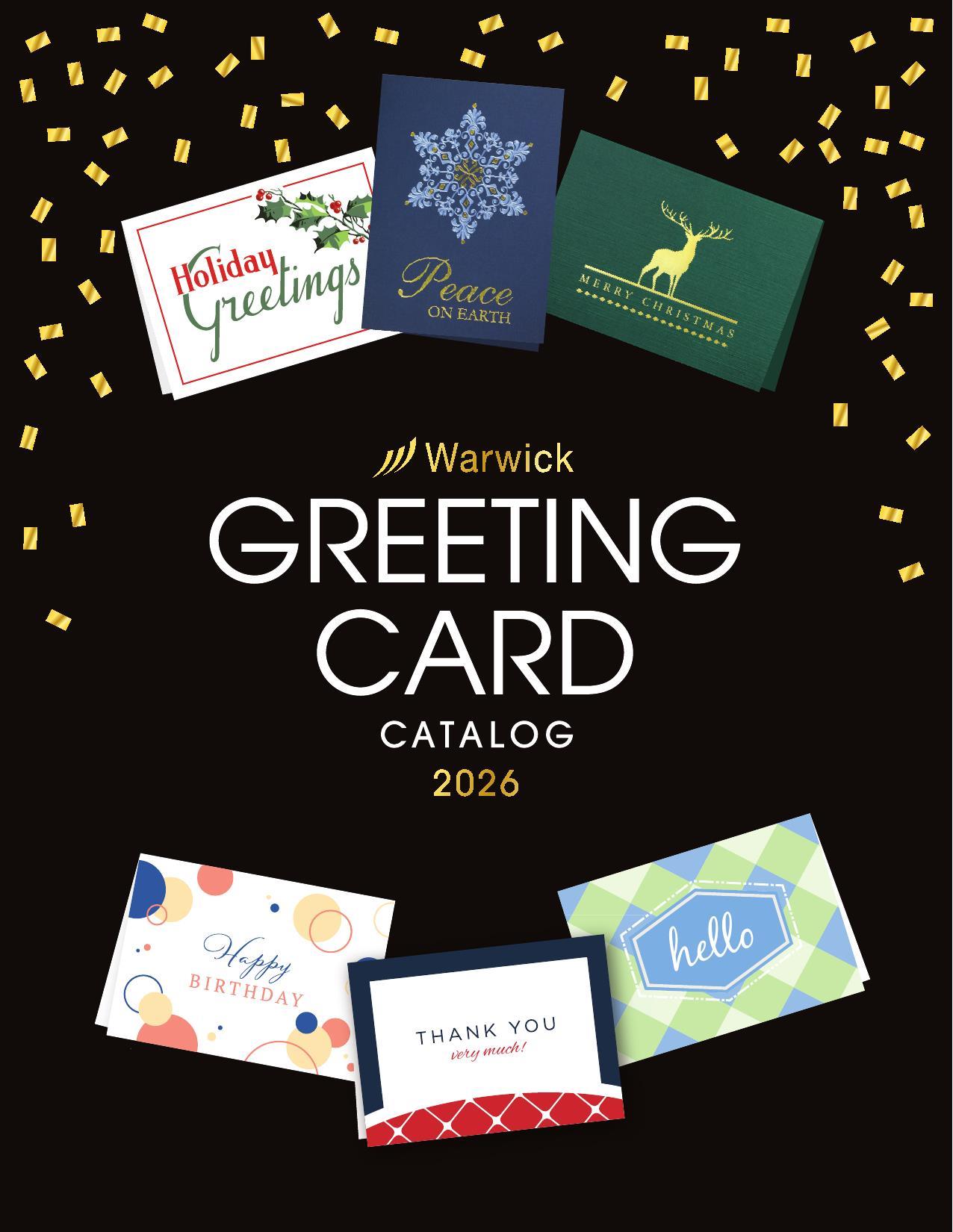 2026 Warwick Greeting Card Catalog