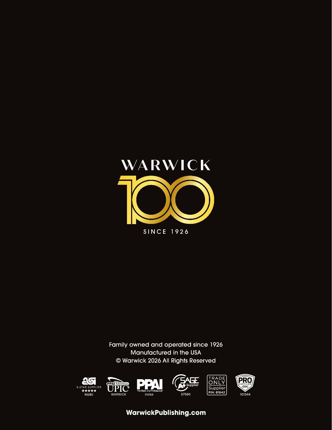 2026 Warwick Greeting Card Catalog