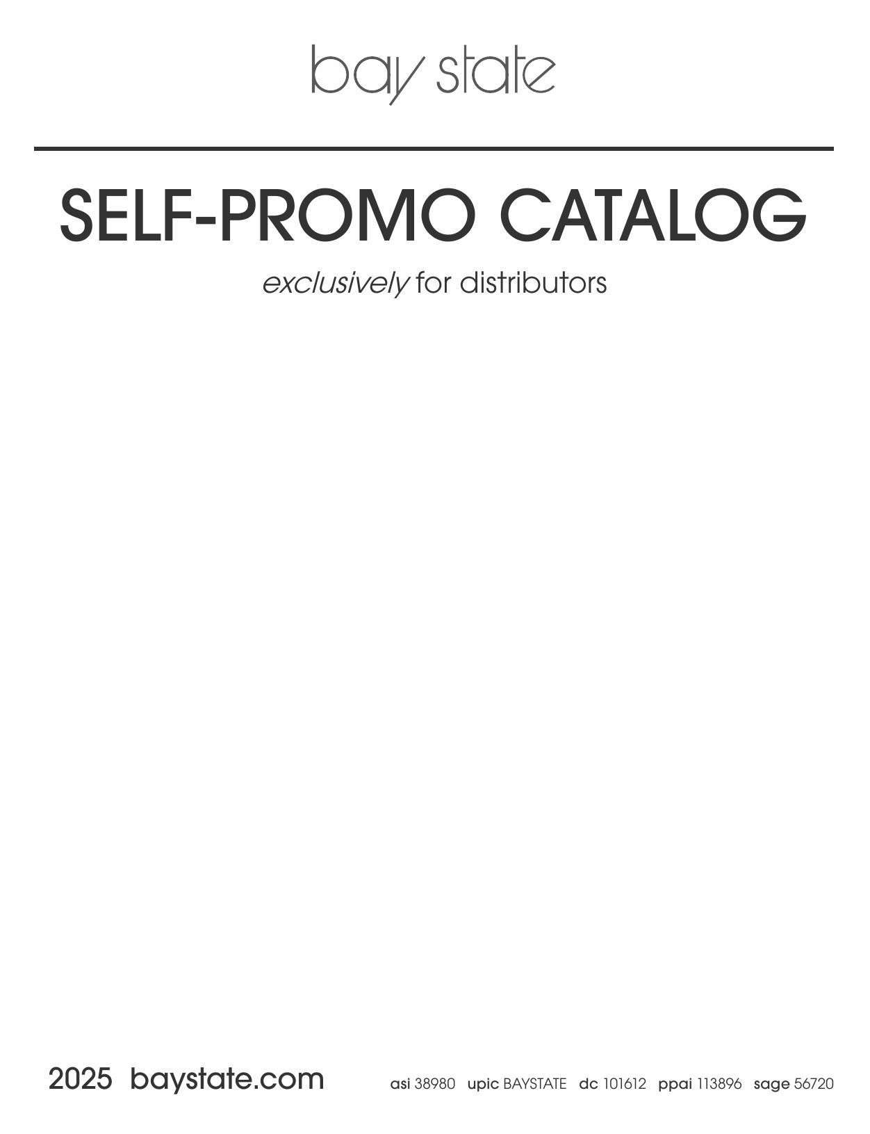 2025 Self-Promo Catalog