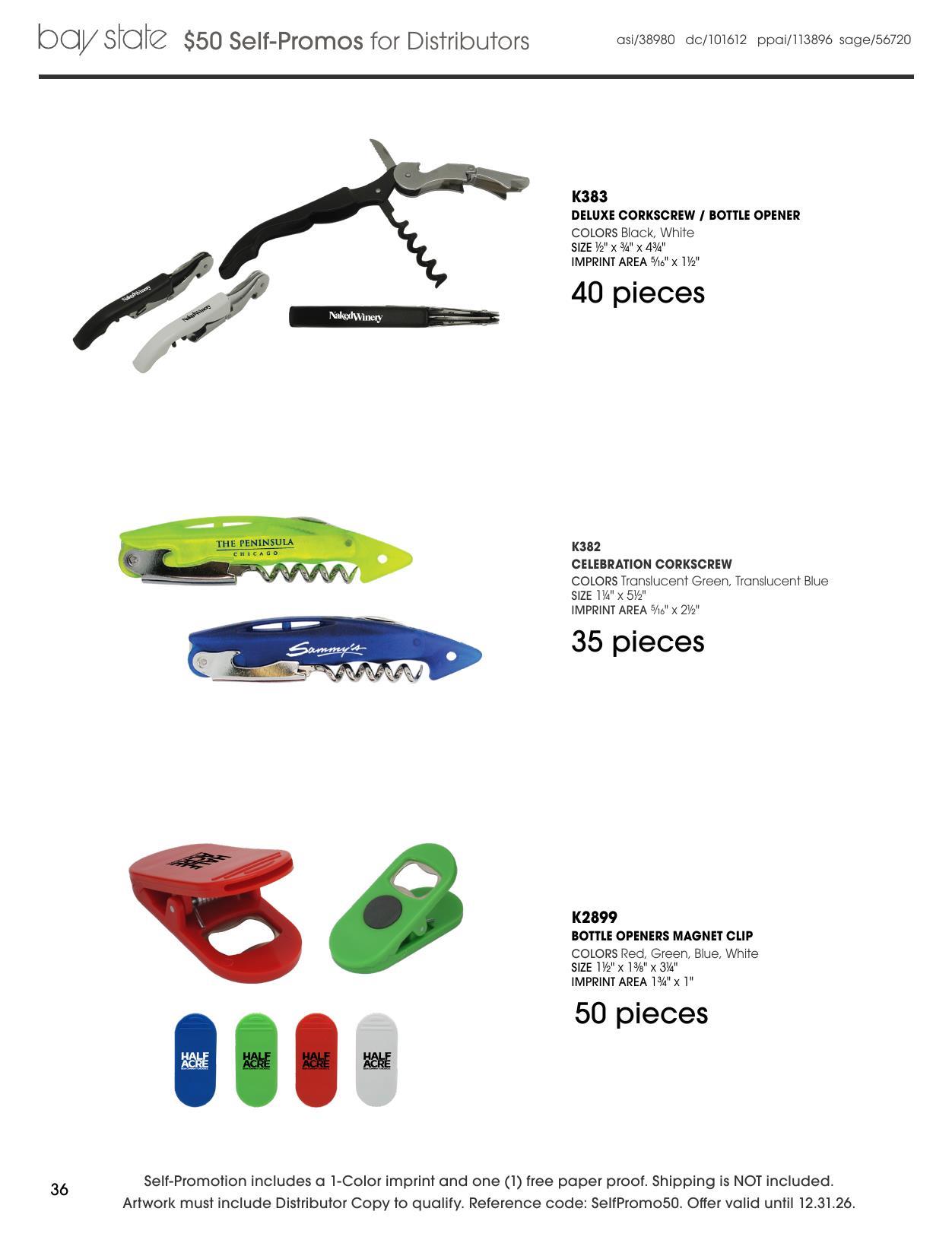 Bay State 2026 Self-Promo Catalog