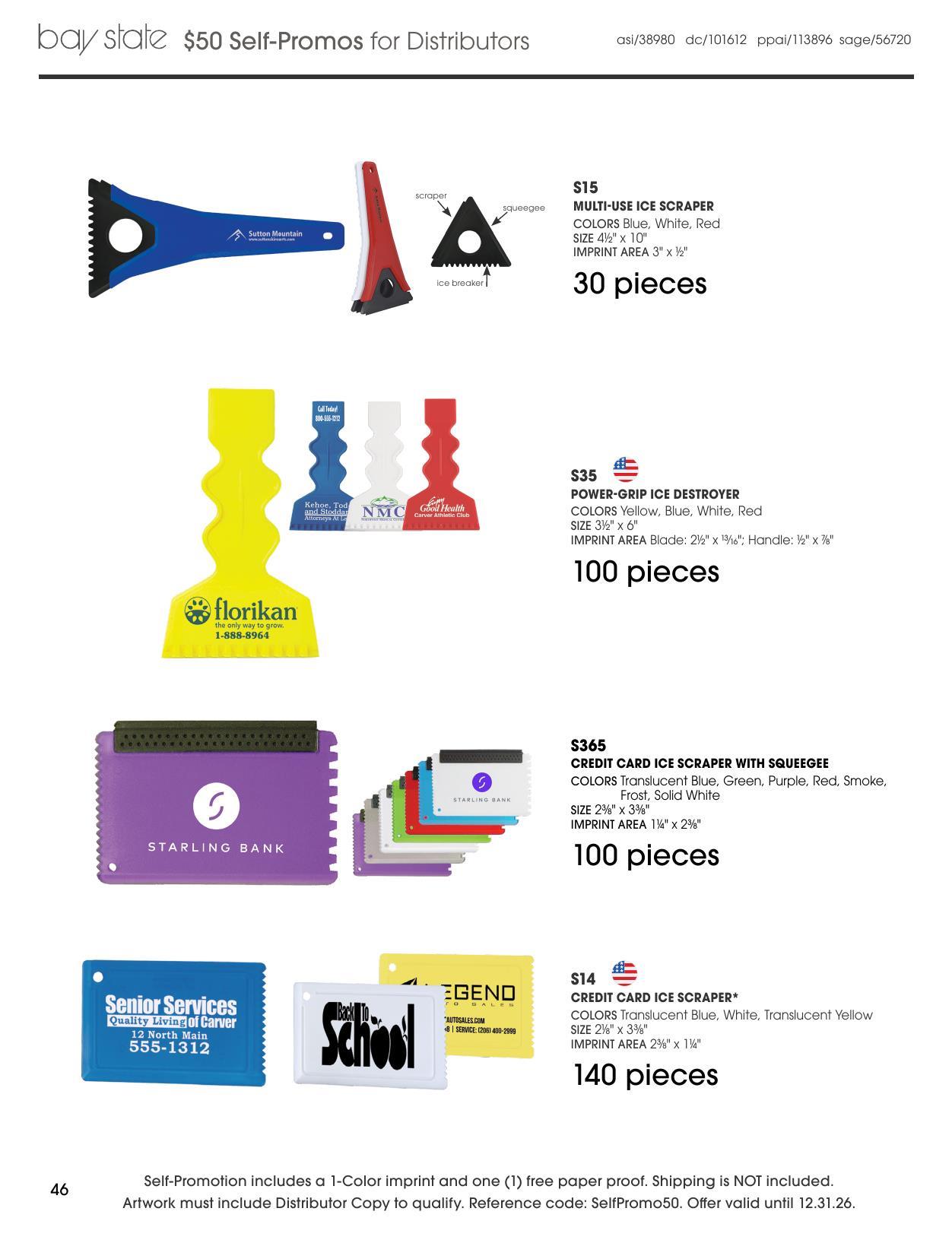 Bay State 2026 Self-Promo Catalog
