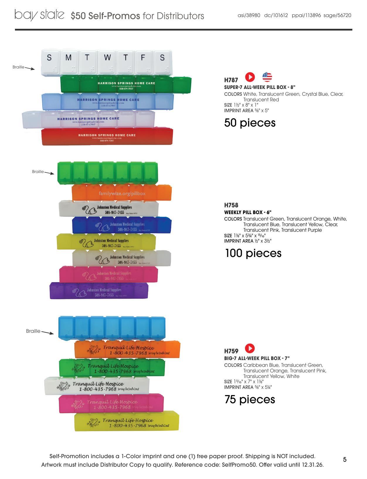 Bay State 2026 Self-Promo Catalog