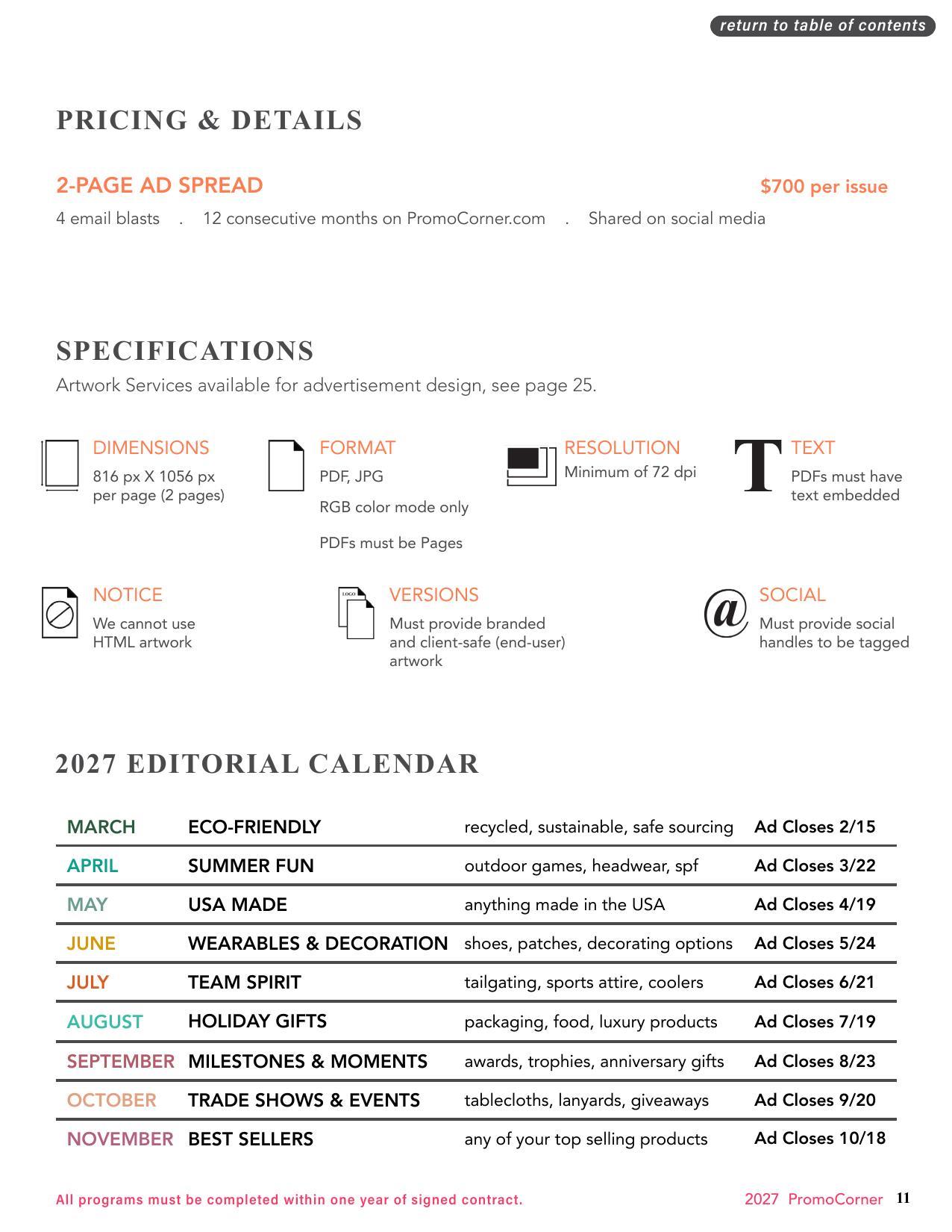 2027 Media Planner