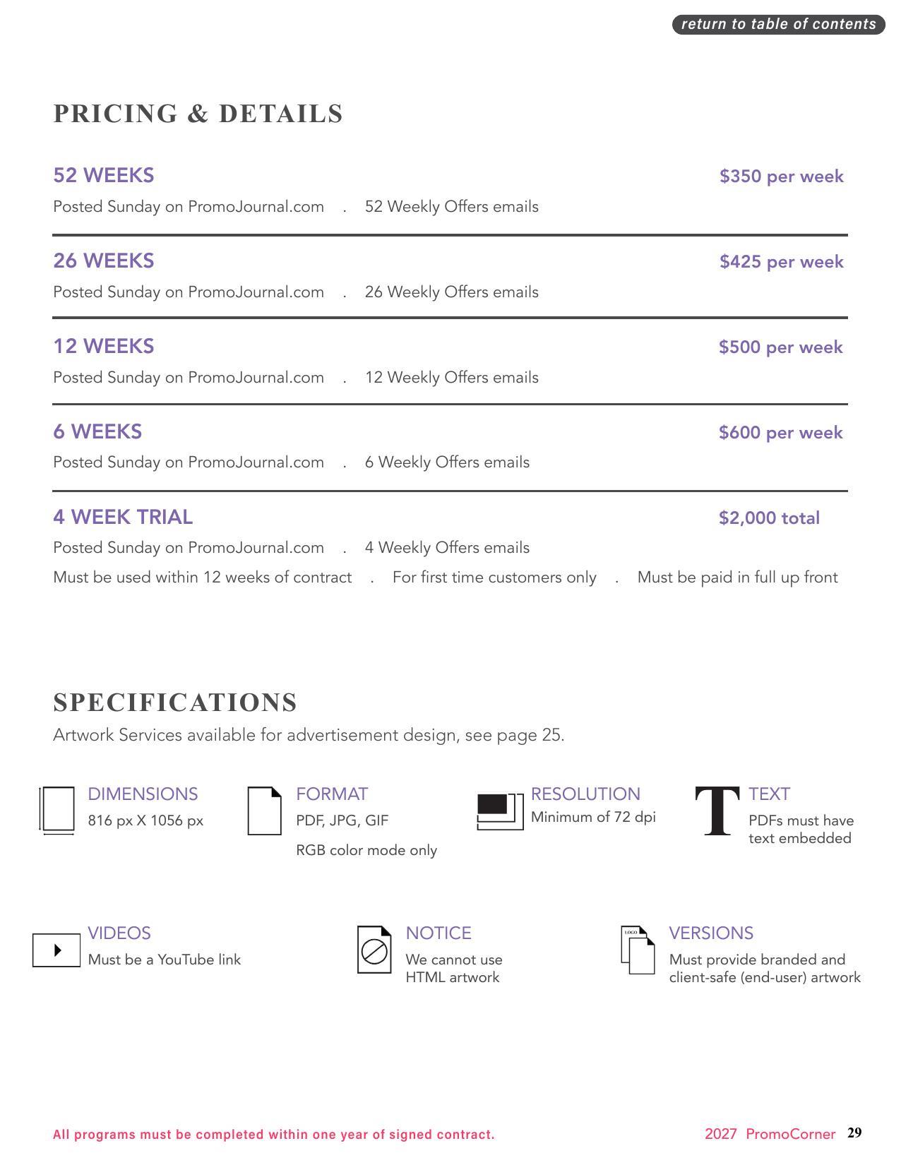 2027 Media Planner