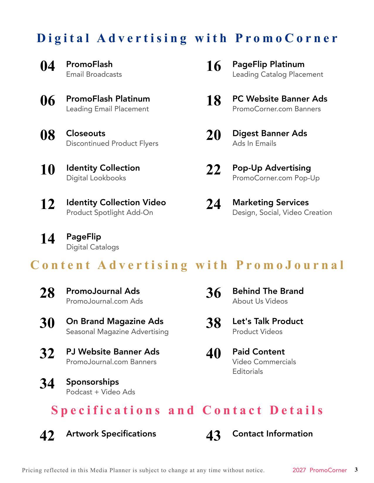 2027 Media Planner