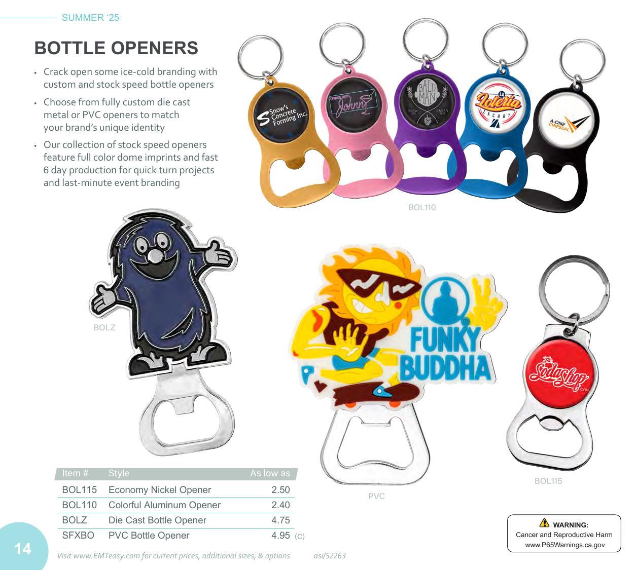 Curated for summer branding with bike accessories, tools, golf essentials and more