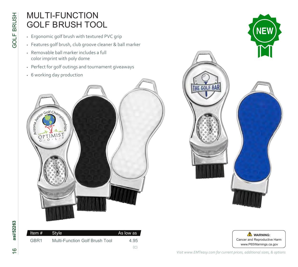 Golf essentials including divot tools, hat clips, &amp; more. Features Pitchfix &amp; Snaps.