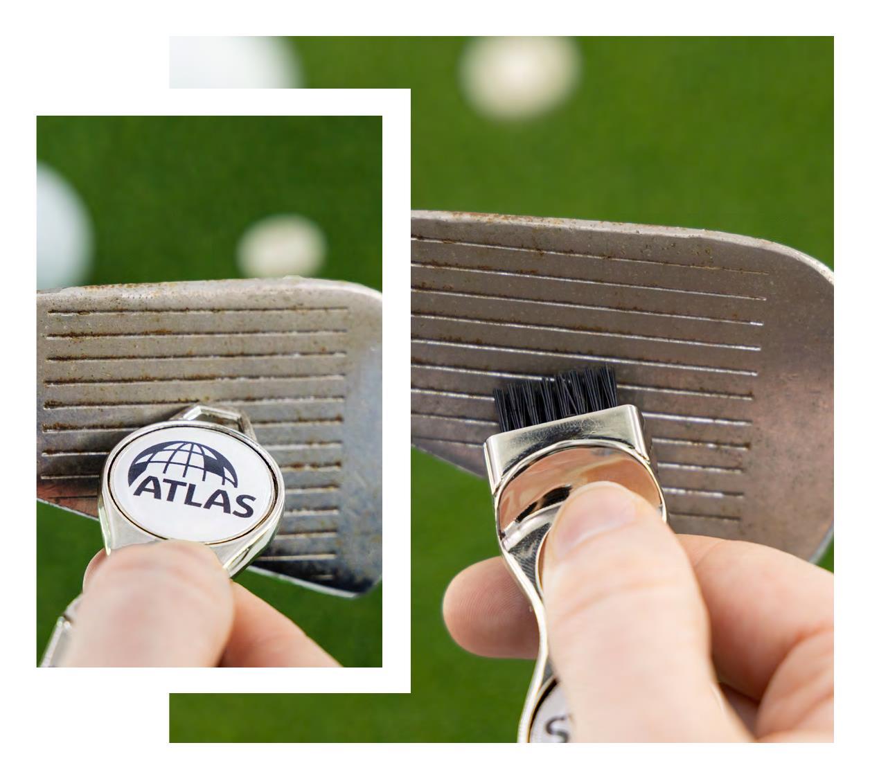 Golf essentials including divot tools, hat clips, &amp; more. Features Pitchfix &amp; Snaps.