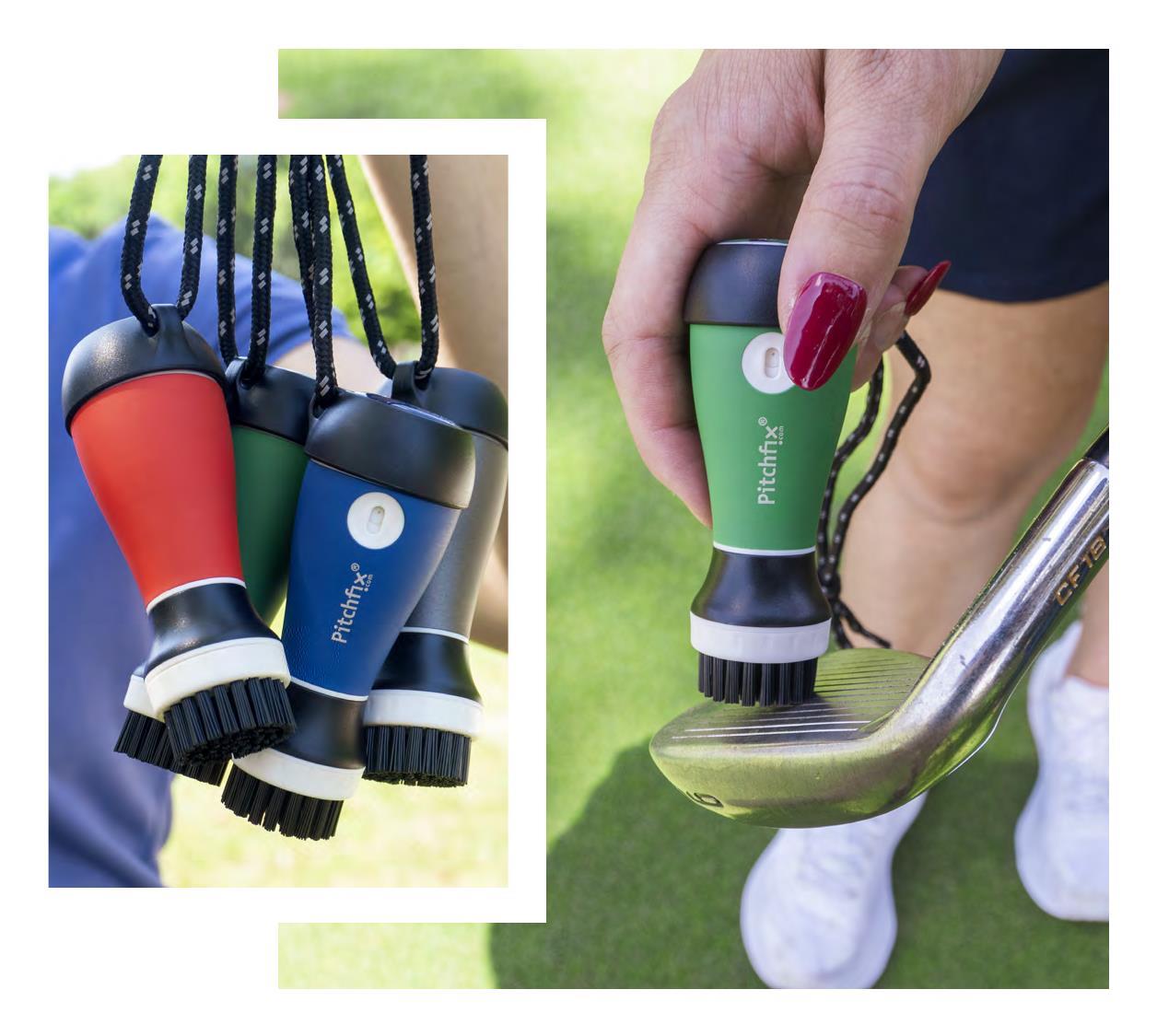 Golf essentials including divot tools, hat clips, &amp; more. Features Pitchfix &amp; Snaps.